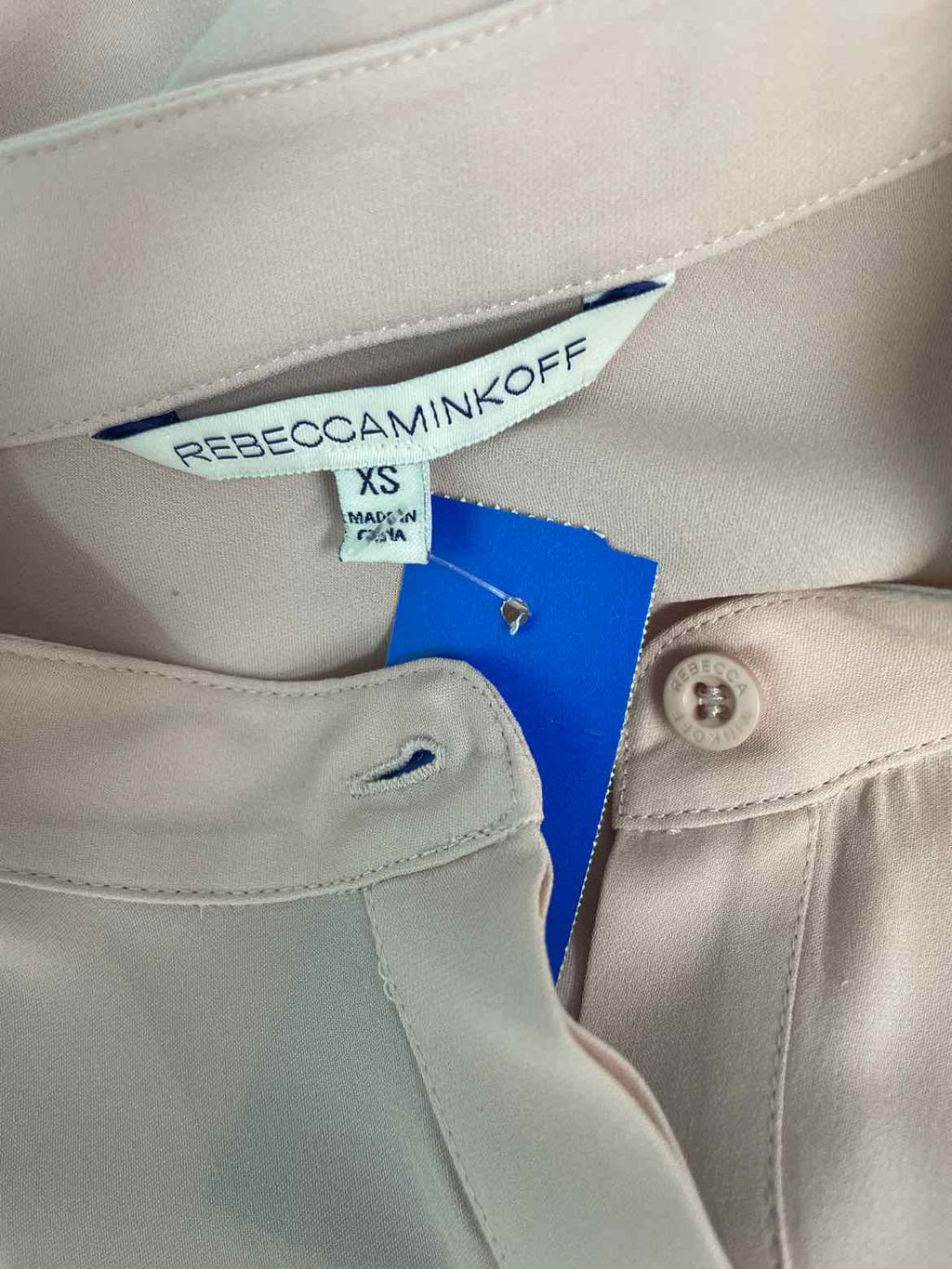 Rebecca Minkoff Size XS light Peach Blouse
