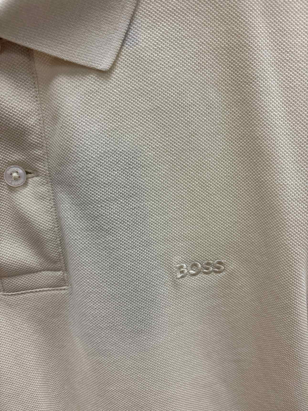 Boss by Hugo Boss Size L Tan New MENS Polo