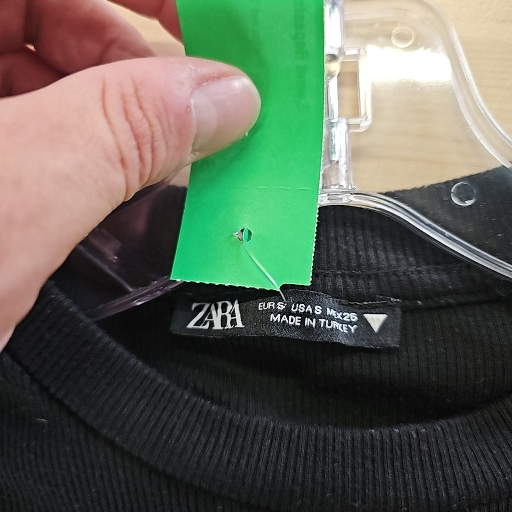 zara Size S Black Preloved Tank
