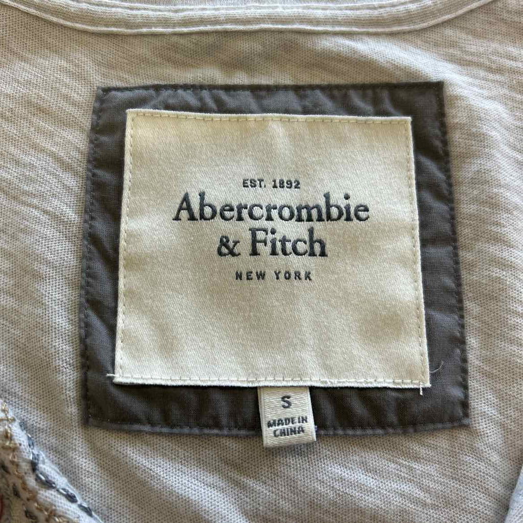 Abercrombie & Fitch Size S Gray Shirt
