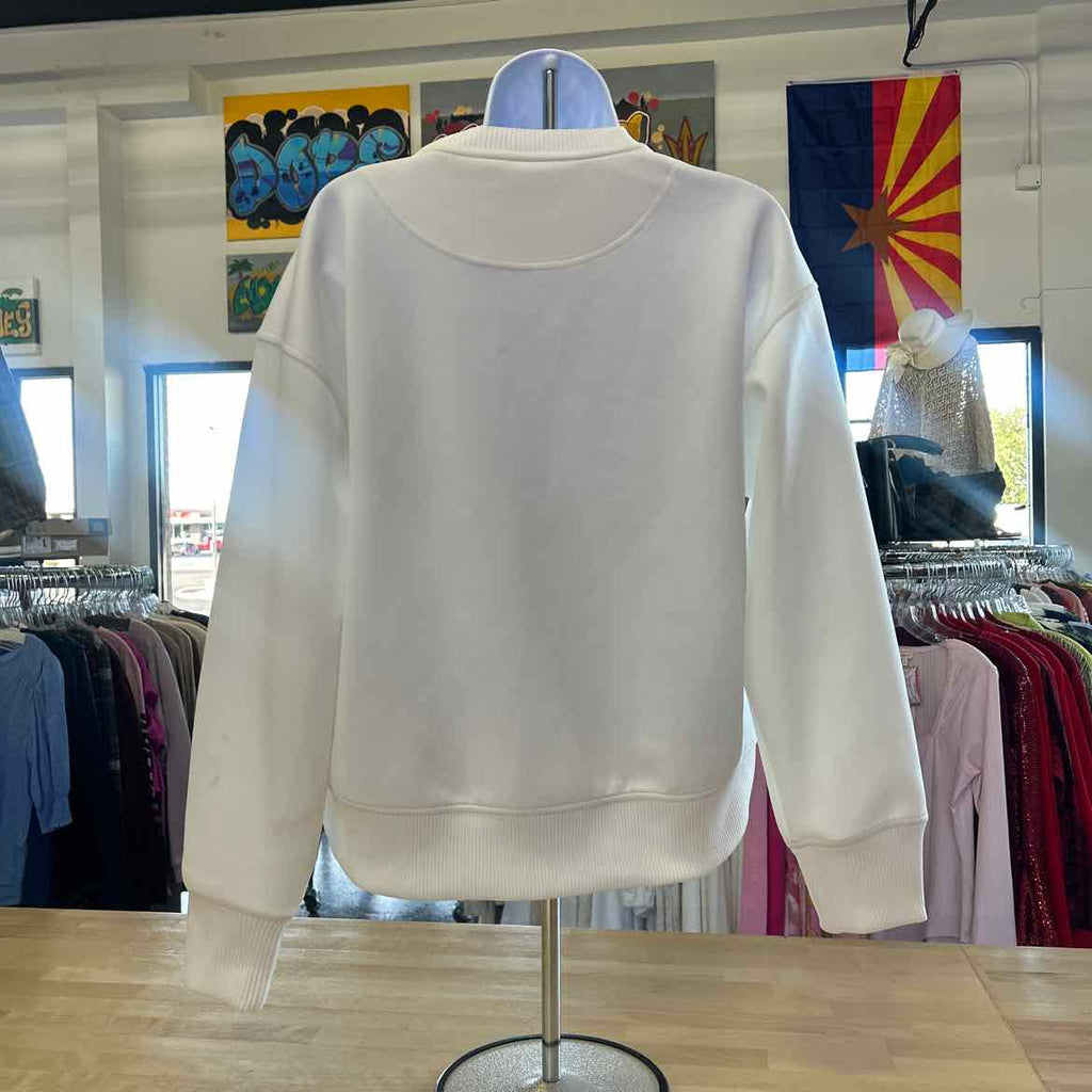 Karl Lagerfield Size S White Preloved Sweatshirt