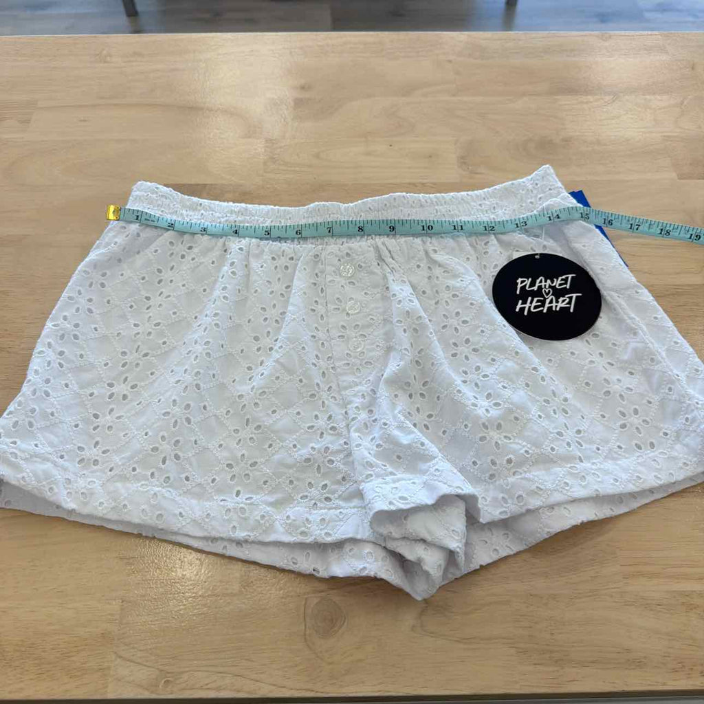 Planet Heart Women Size M White New Shorts