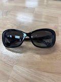 Vogue Black Polorized Sunglasses