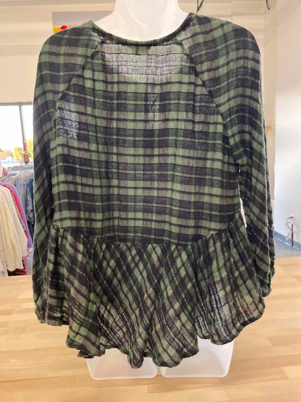 holding horses Size M Green Blouse