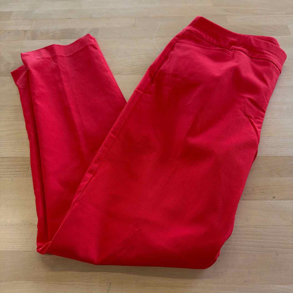 Chico's Size 0 (4) Red Preloved Pants