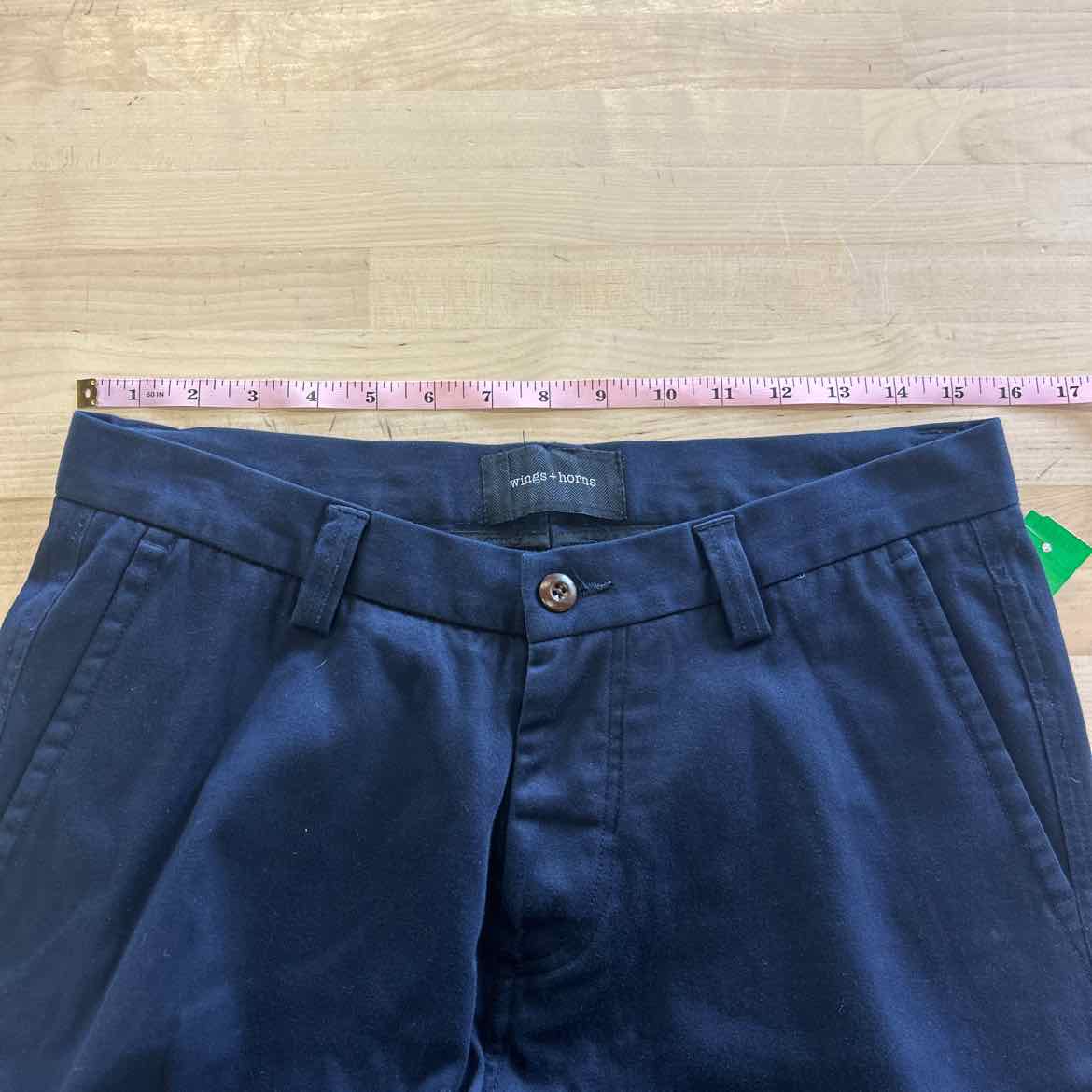 Wings + Horns Size 32 Blue Preloved Pants