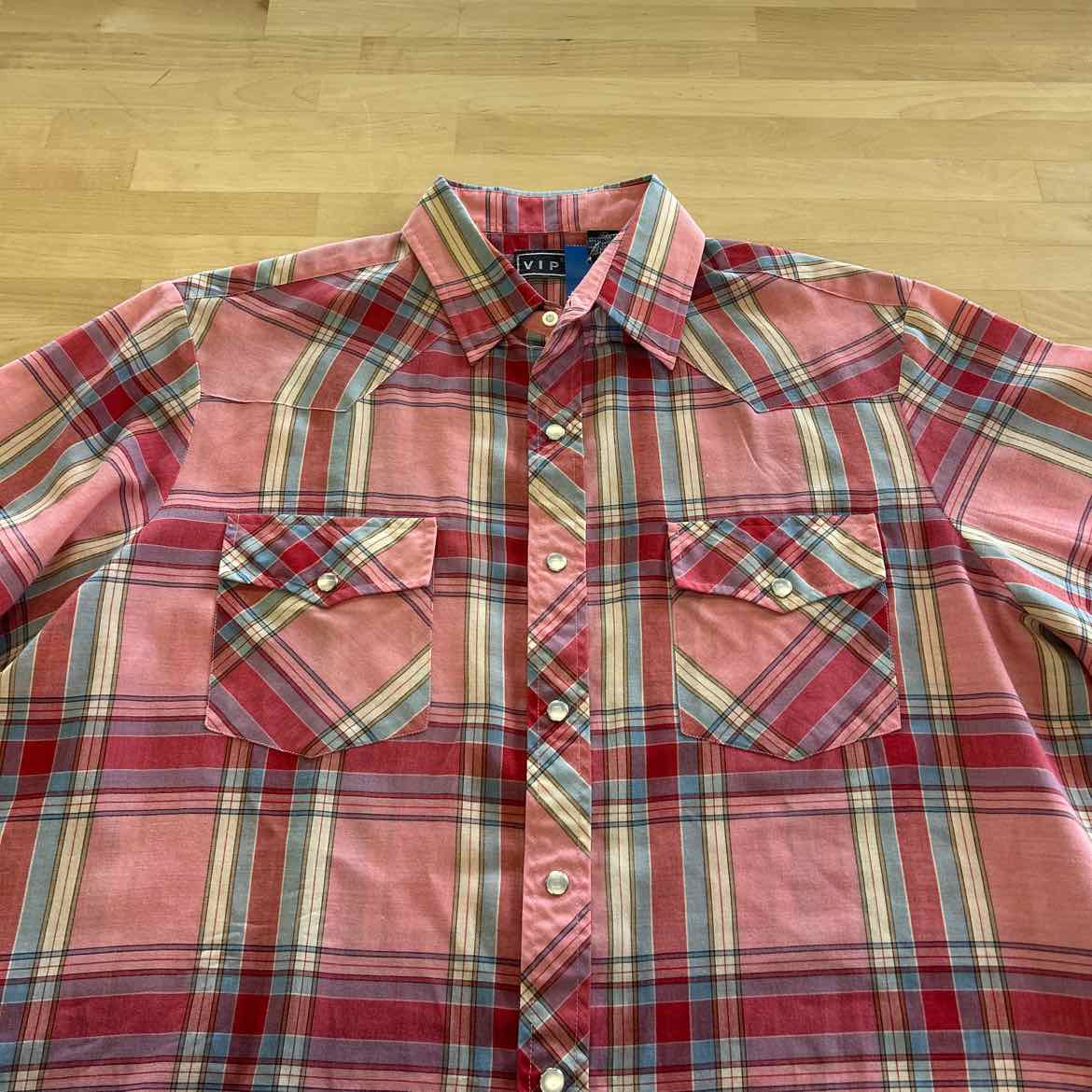 VIP Size L Pink Preloved MENS Button Down Shirt