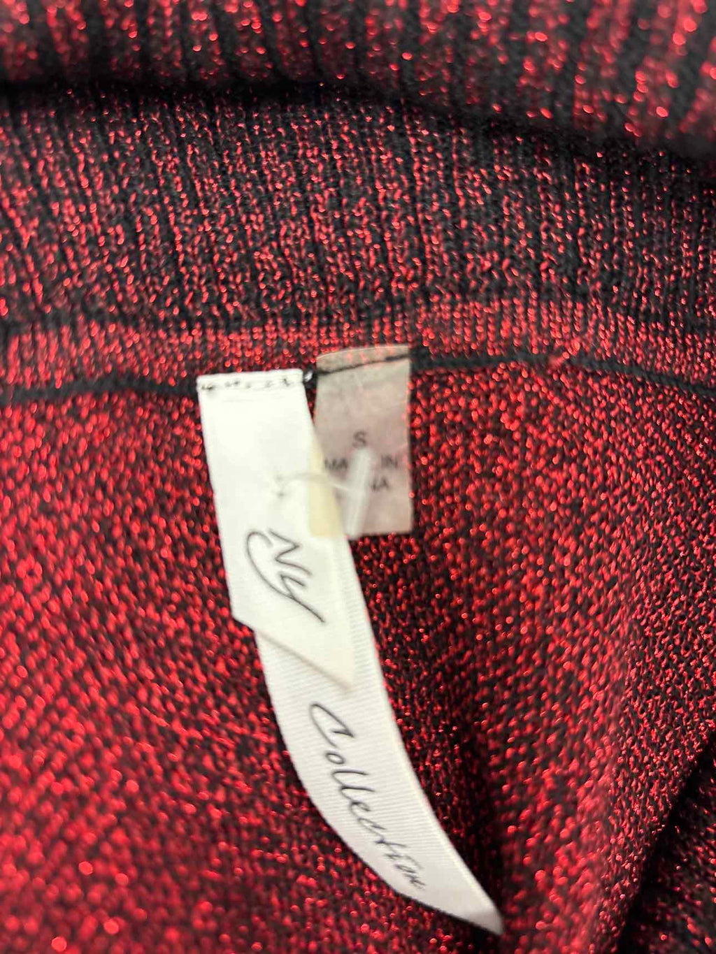 NY Collection Size S Black Red Preloved Dress