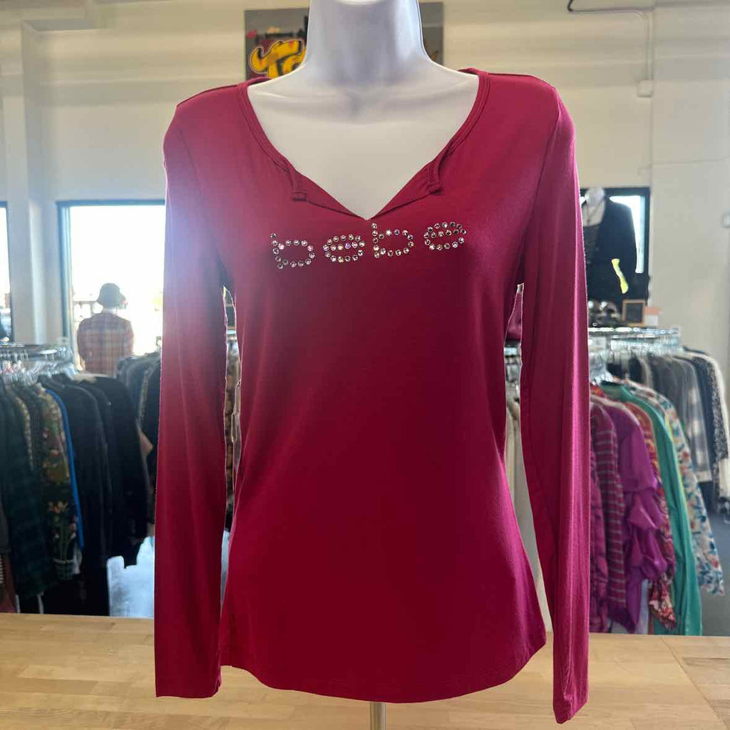 Bebe Size XS Pink Long Sleeve