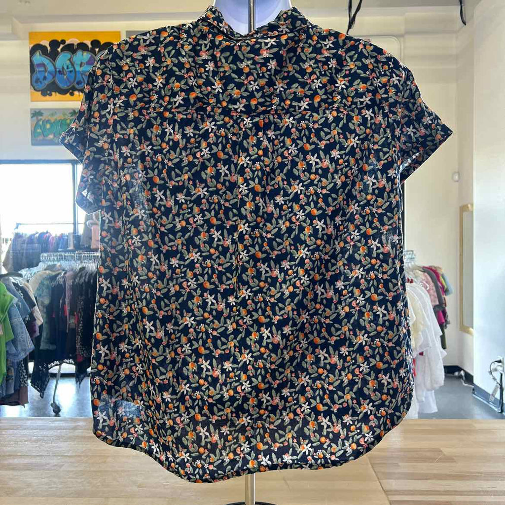 St John's Bay Size XXL Blue Preloved MENS Button Down Shirt