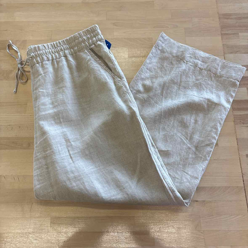Tommy Bahama Size XL Beige Linen Preloved Pants