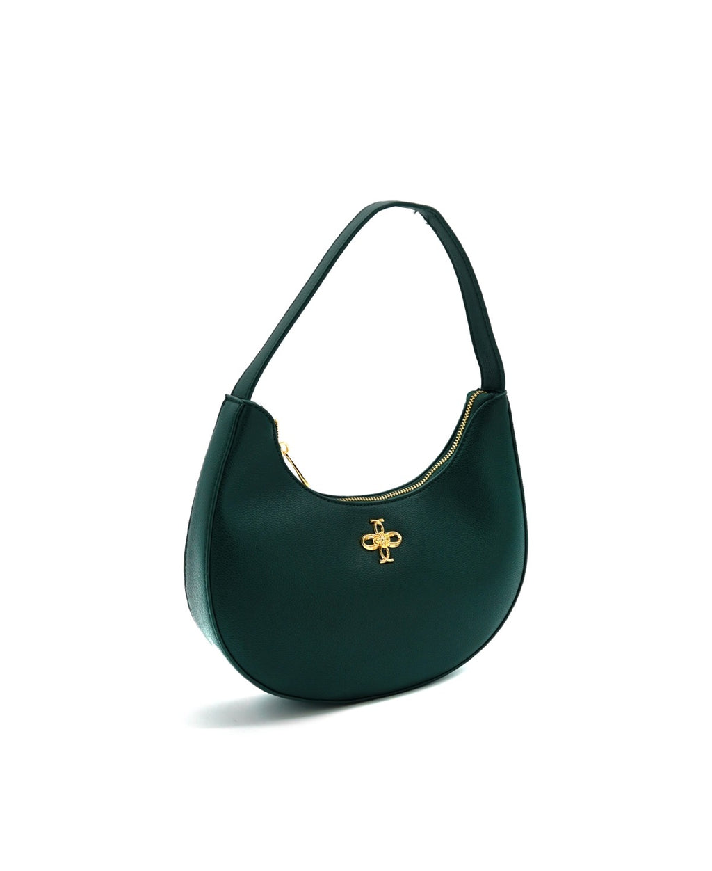 grossi Half Moon Shoulder Bag - Emerald Green