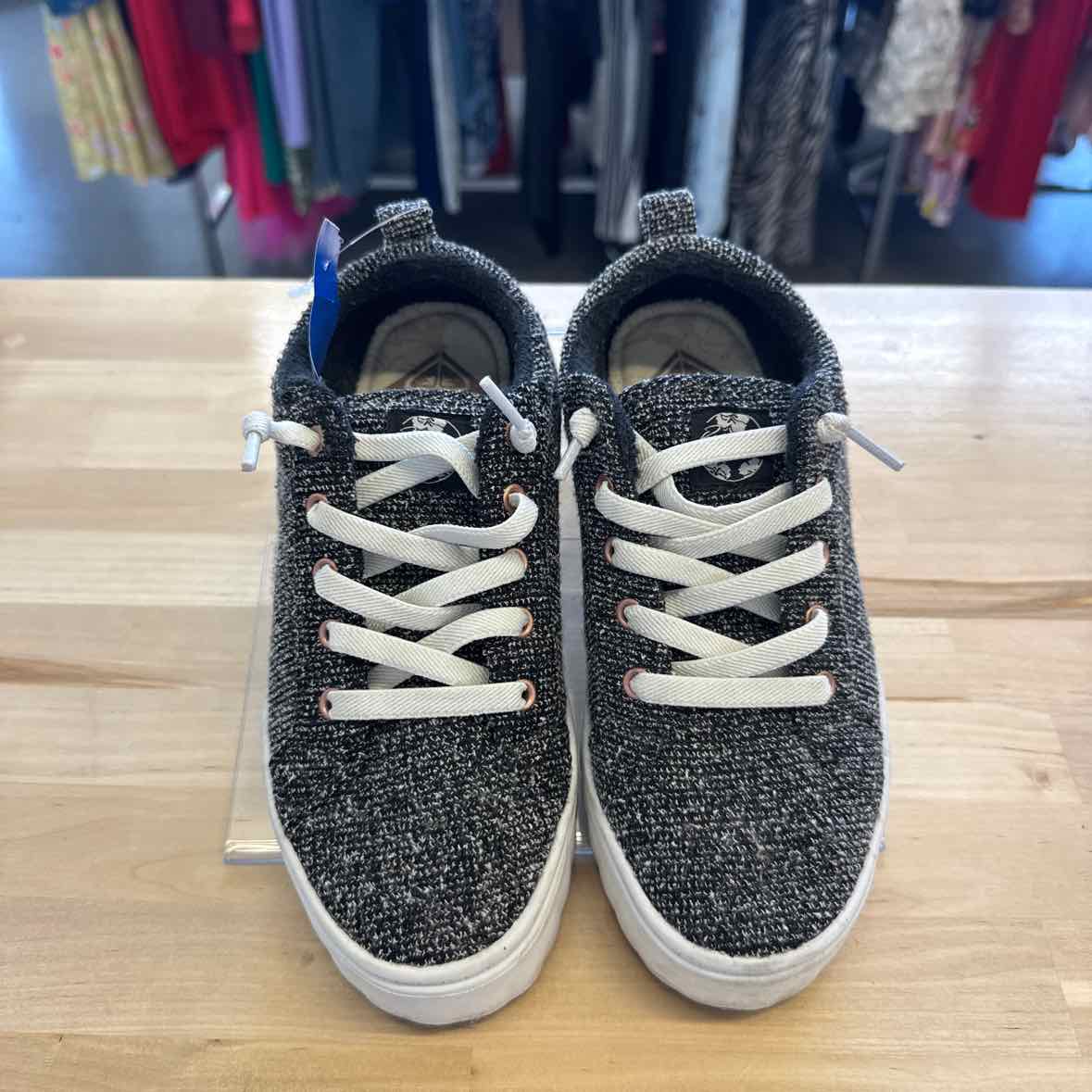 Roxy Shoe Size 5.5 Gray Sneakers