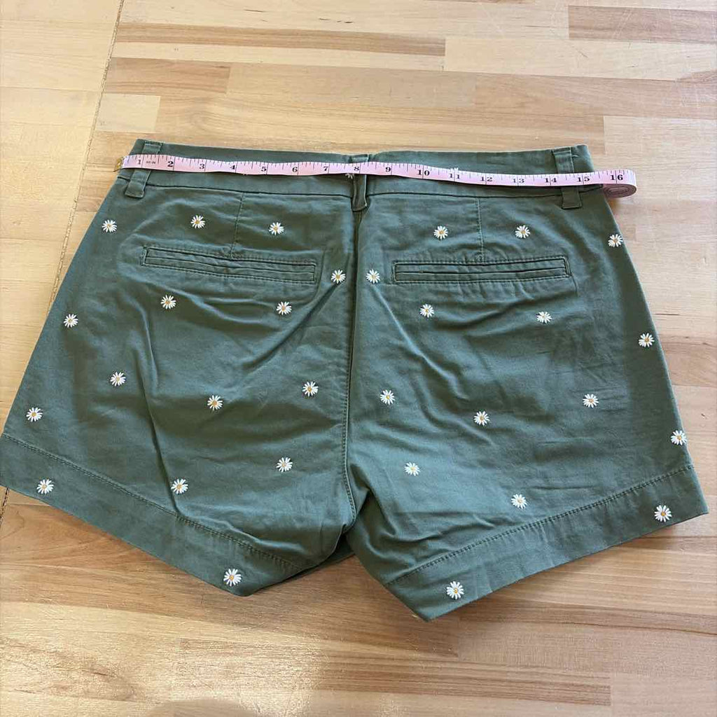 Old Navy Women Size 2 Green Preloved Shorts