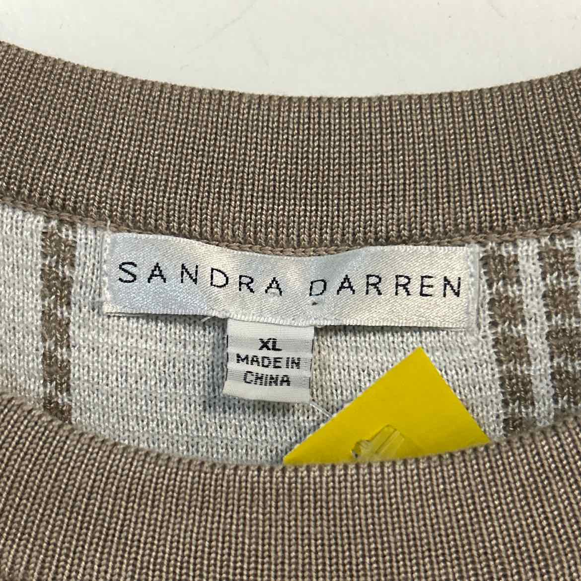 Sandra Darren Size XL Tan Preloved Dress