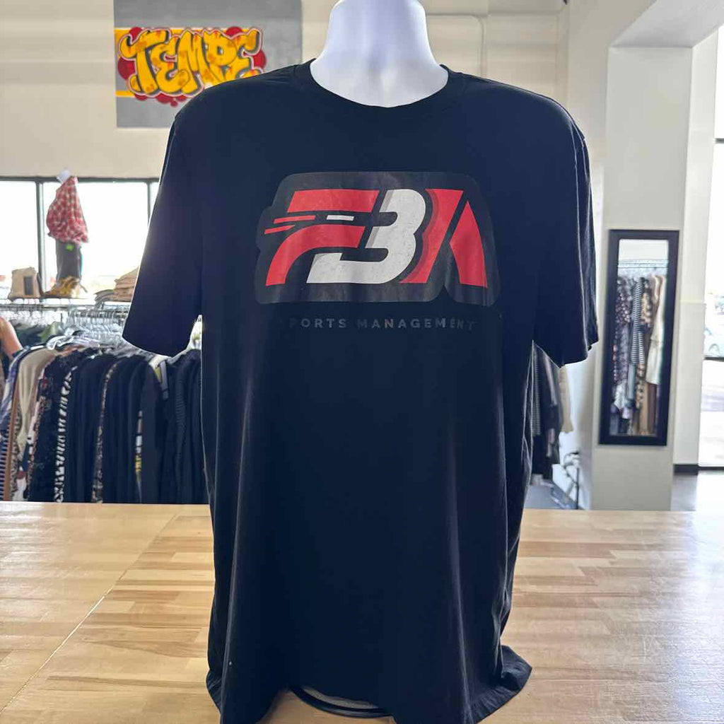 Men's Size L Black MENS T-shirt