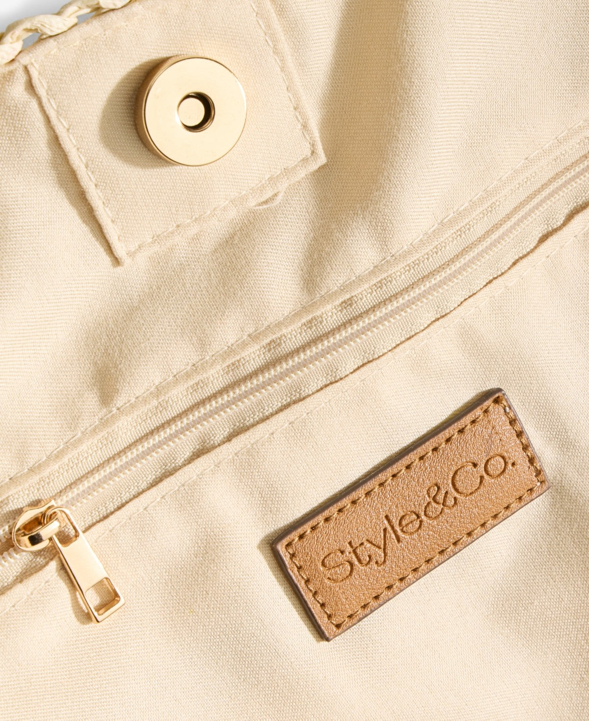 Style & Co. Tan Tote Handbag