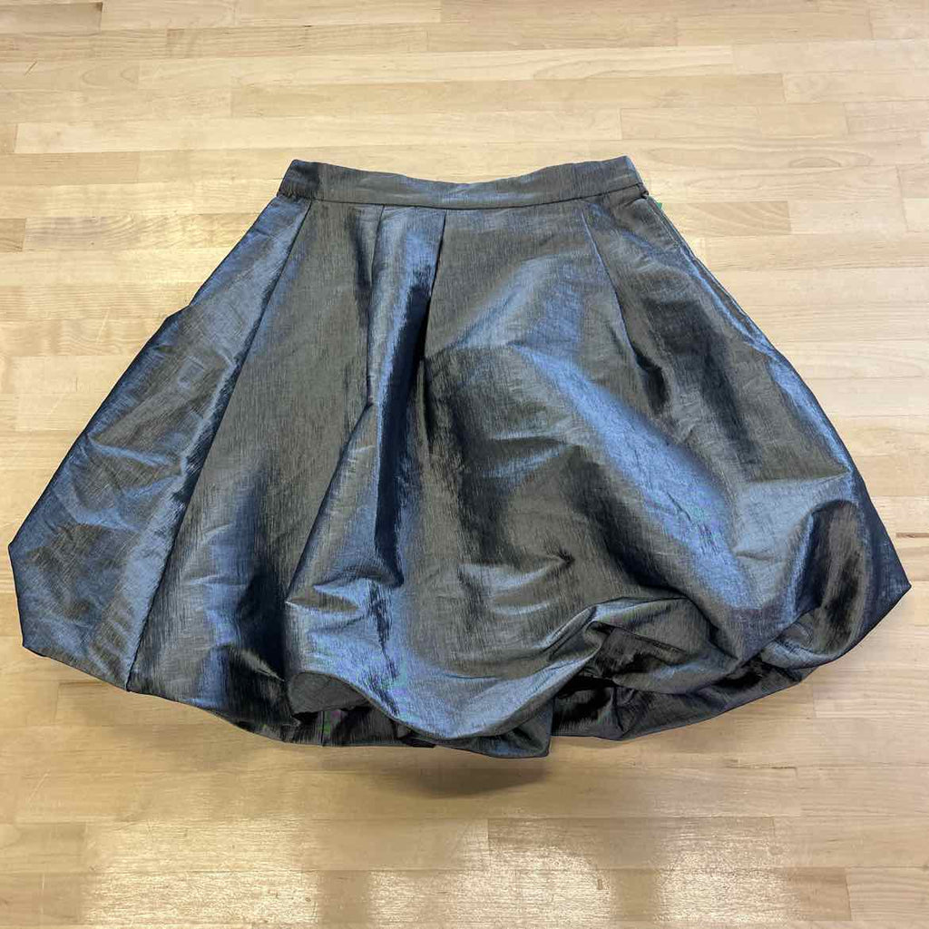 Muse Women's Layered-Collar Bubble-Hem Skirt