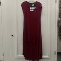 Love Culture Size L Burgundy Preloved Dress