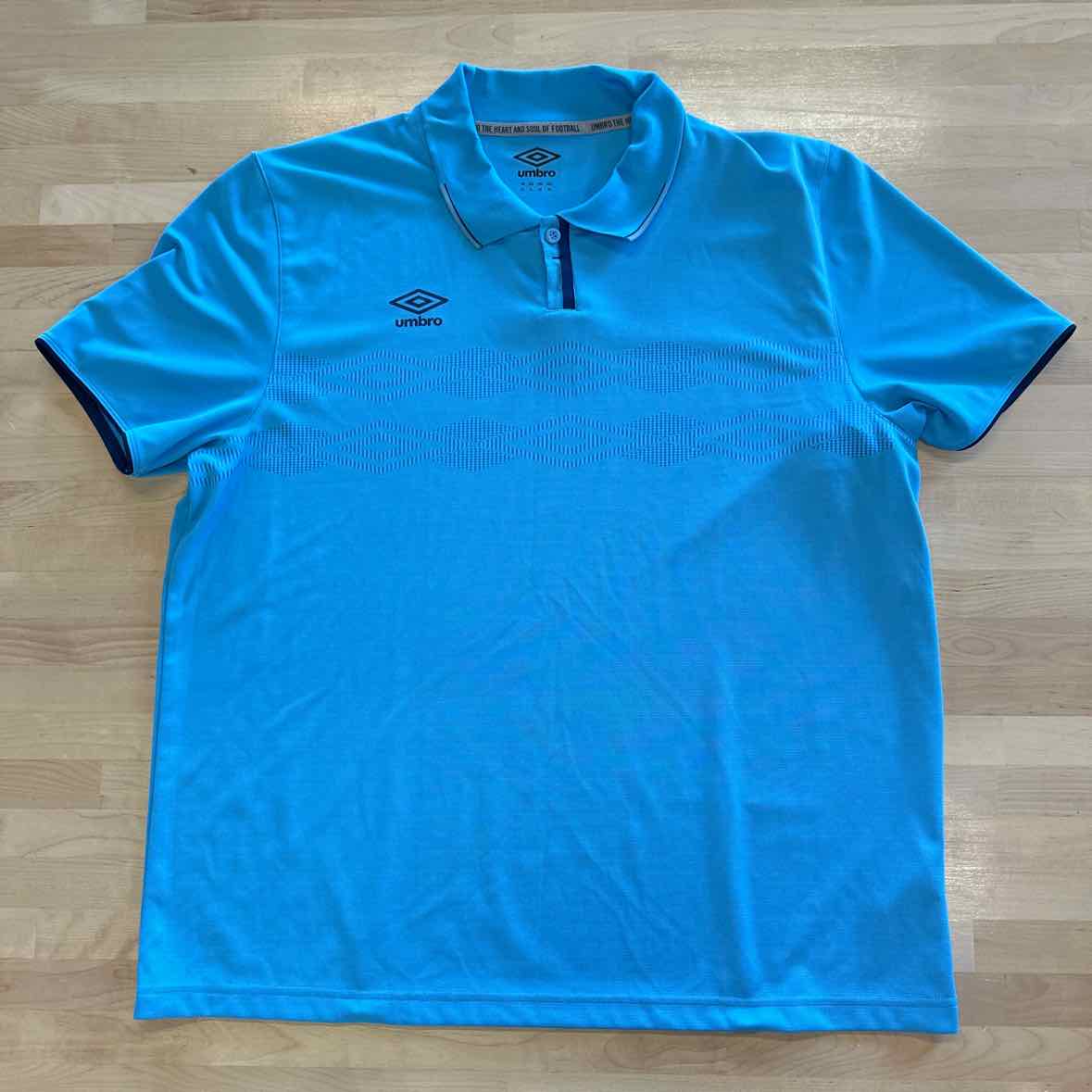 Umbro Size XL Blue MENS Polo