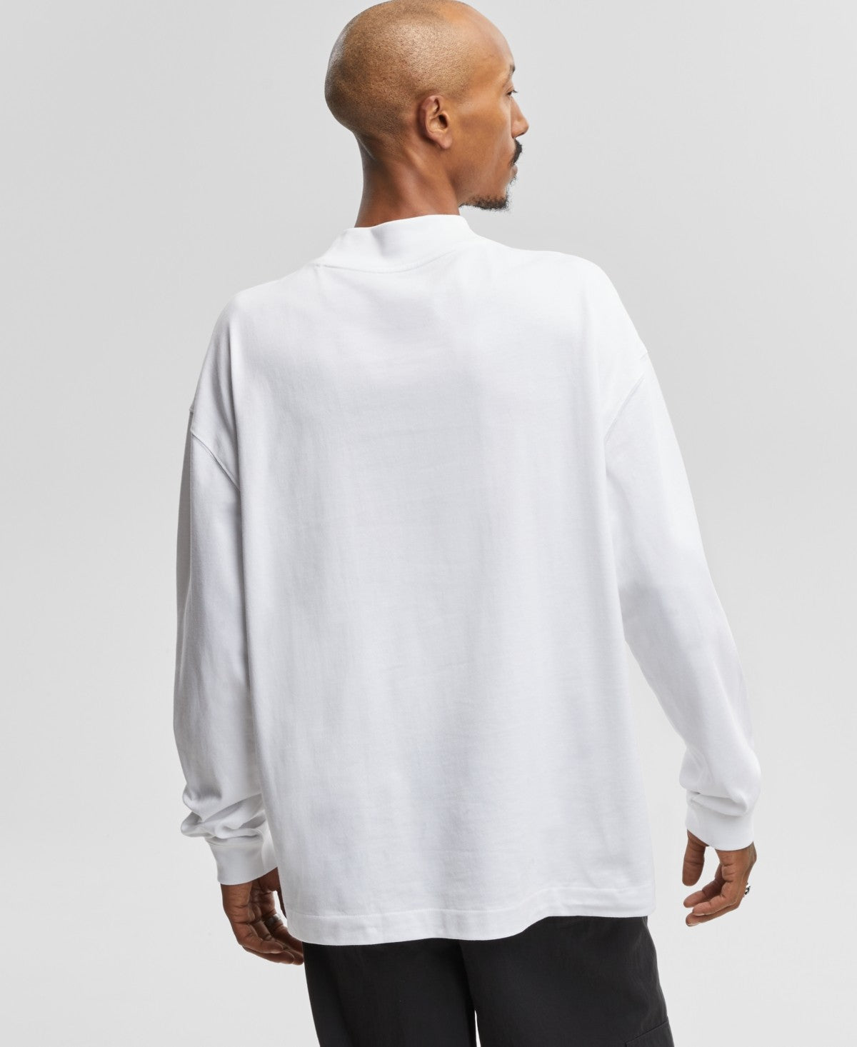 Mode of One Men's Long-Sleeve Oversized-Fit T-Shirt