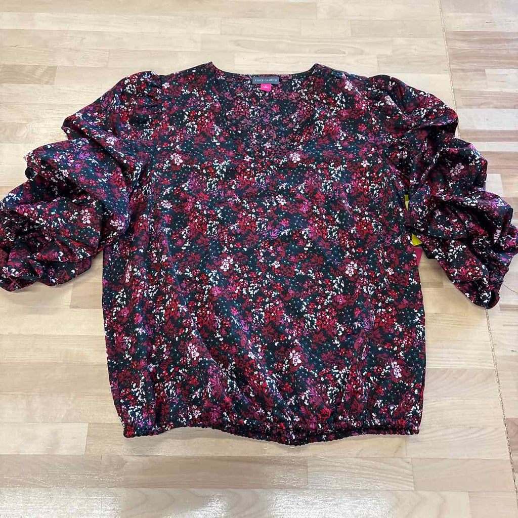 Vince Camuto Size S Black Blouse