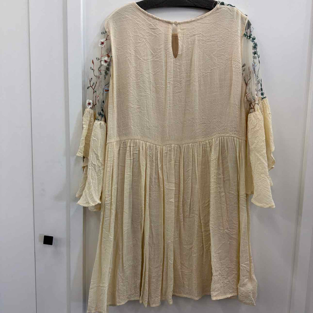 Umgee Size XL Tan Preloved Dress