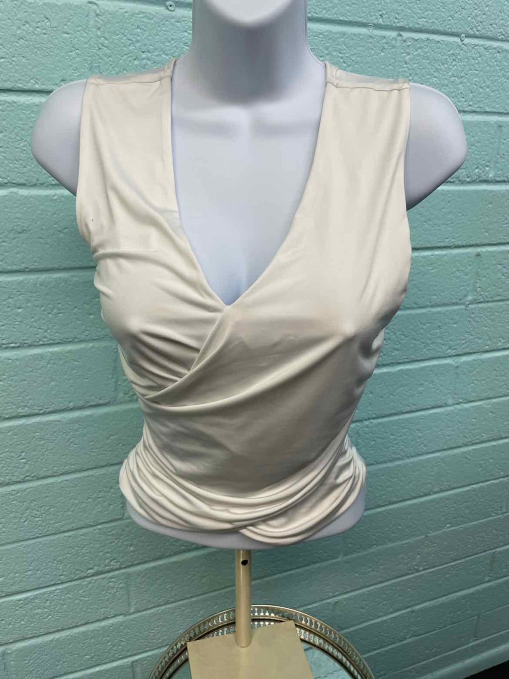 Express Size XS White Sleeveless