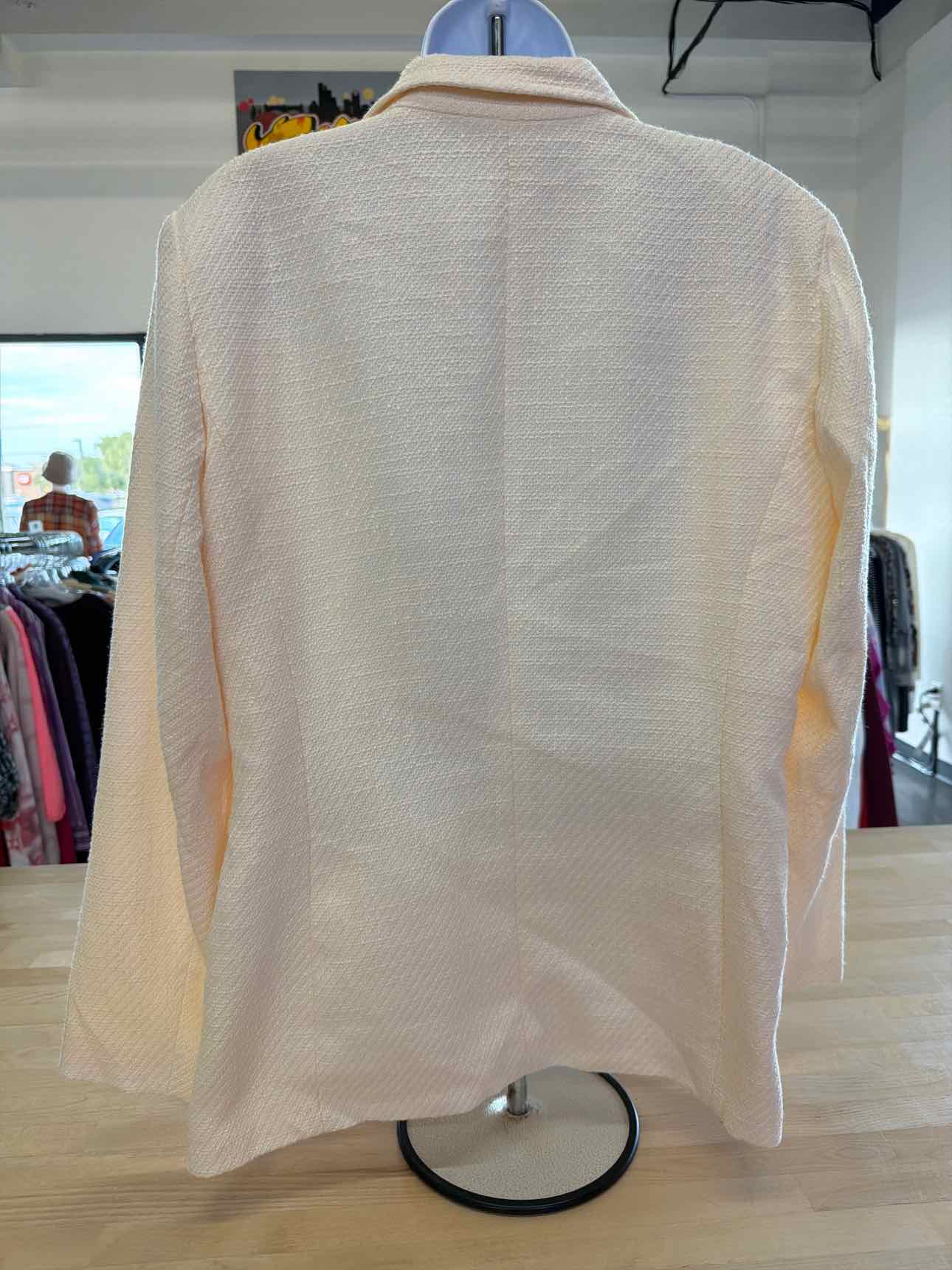Bar III Size XL White Blazer