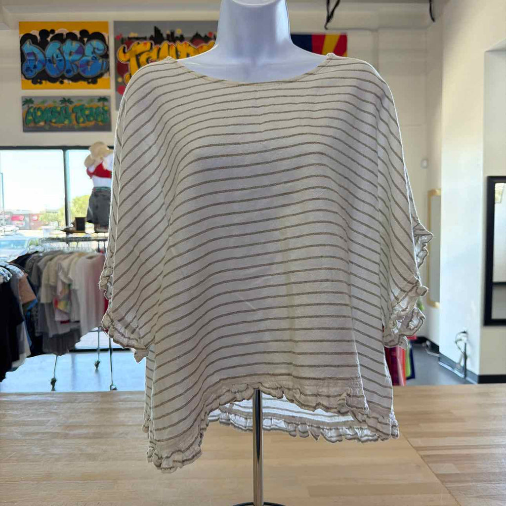 Pure & Simple Size XL Pink Preloved Blouse SS