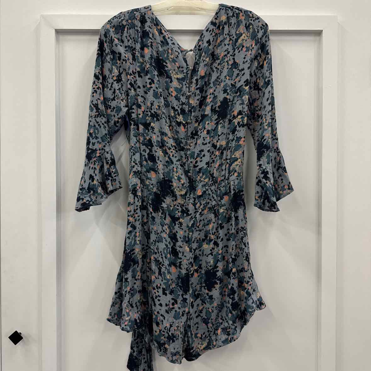 Free People Size L Blue Preloved Romper