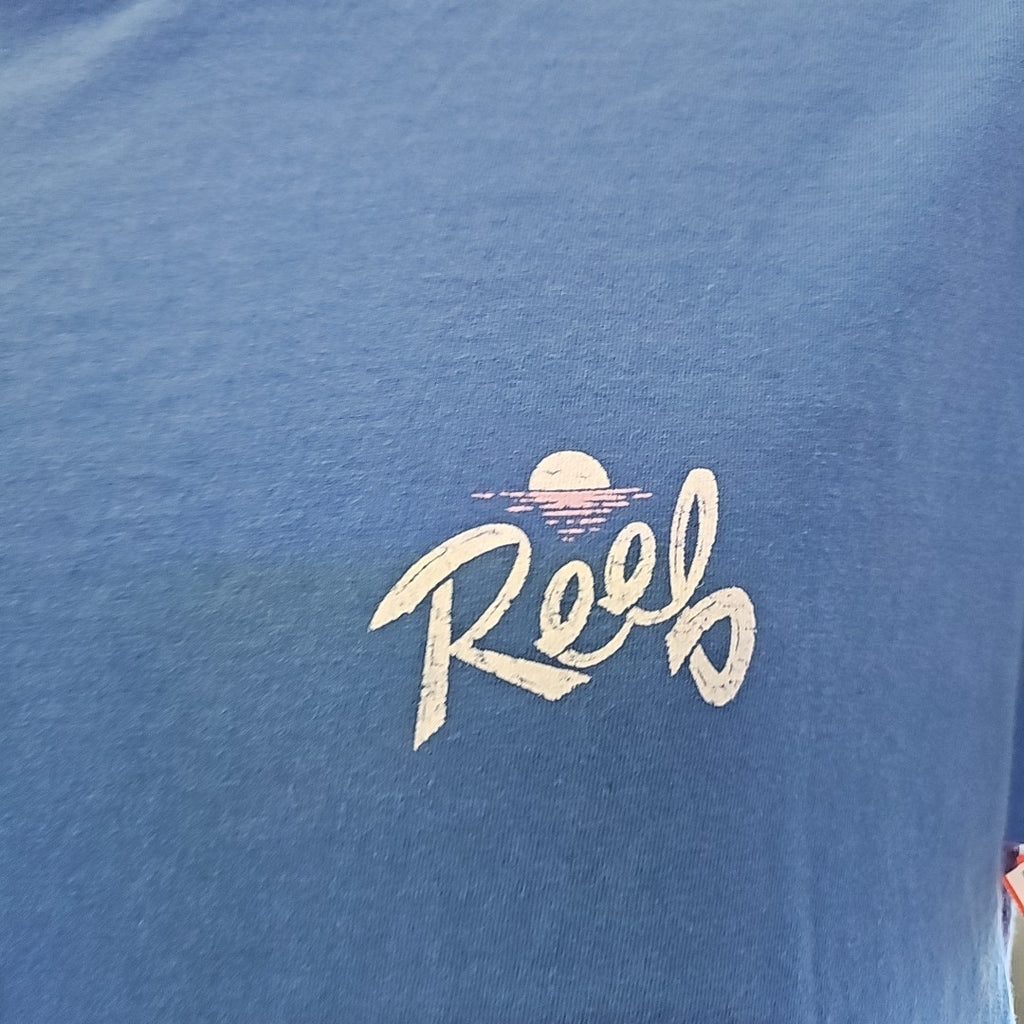 Reef Men's Honeymoon Short Sleeve T-shirts - Dutch Blue