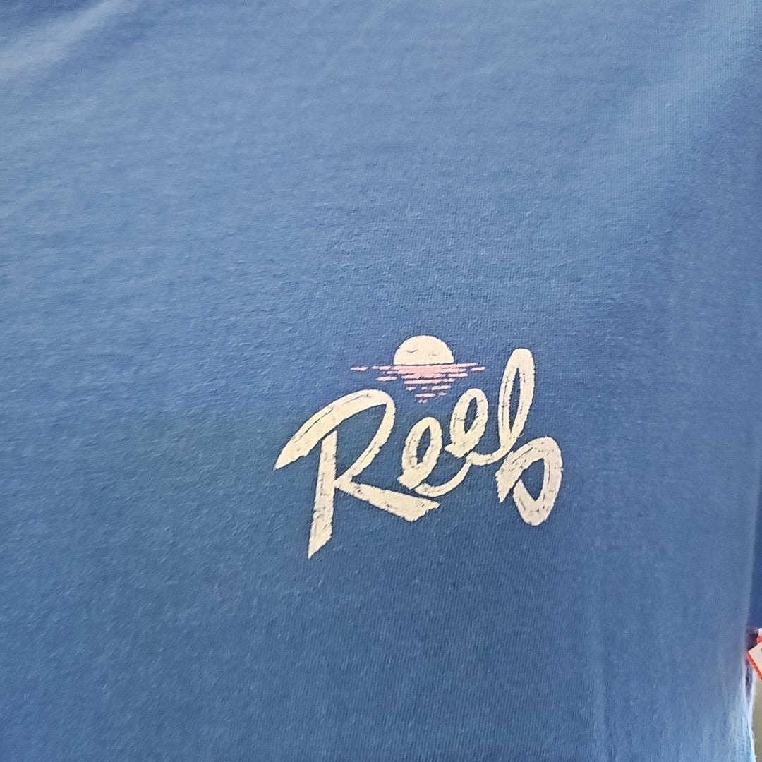 Reef Men's Honeymoon Short Sleeve T-shirts - Dutch Blue