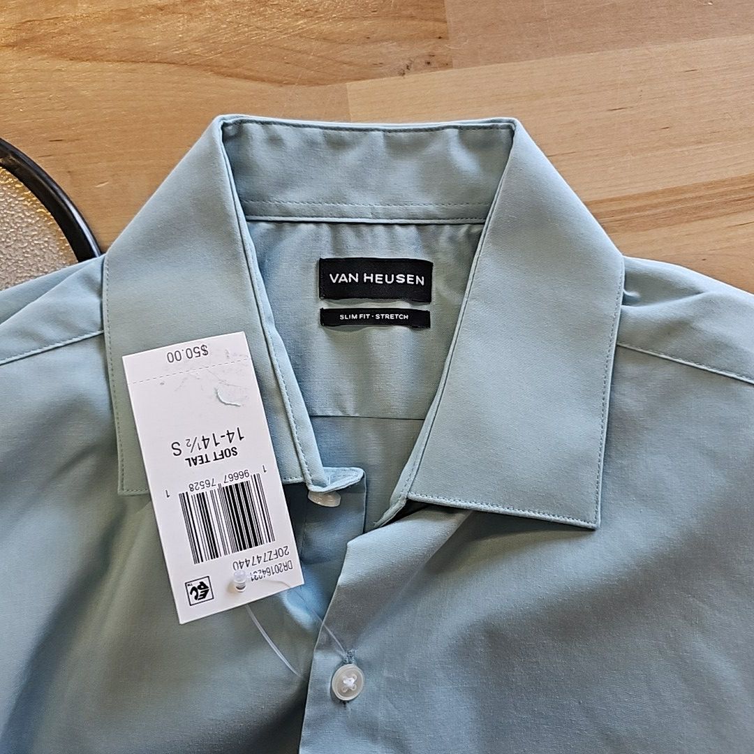 Van Heusen Mens Flex Collar Button up Shirt