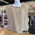 Max Studio Size XL Beige Knit Preloved Sleeveless