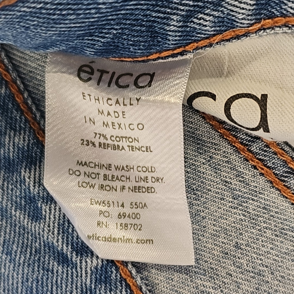 Etica Size 27 Denim Preloved Jeans