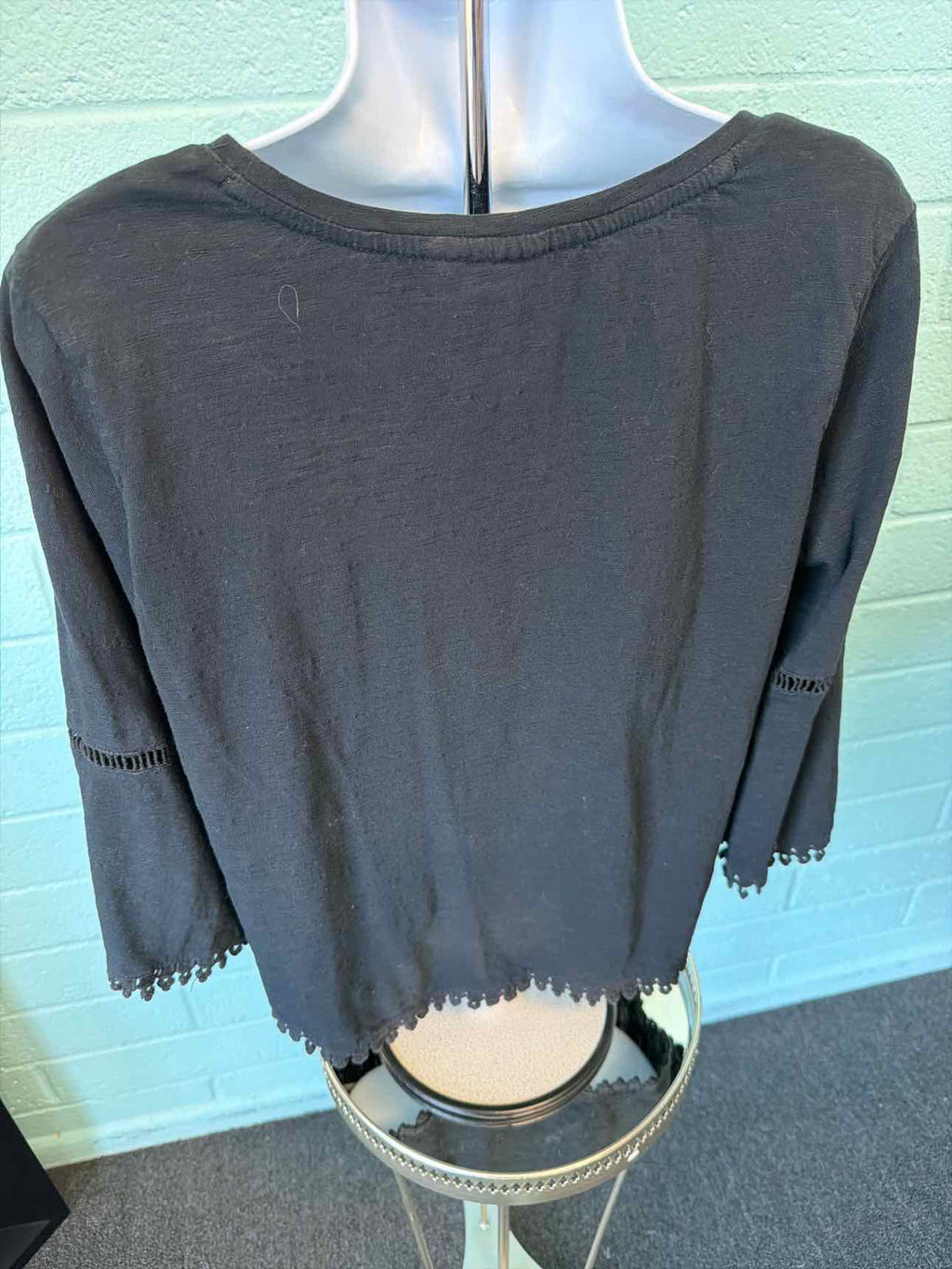 Style & Co. Size M Black Shirt