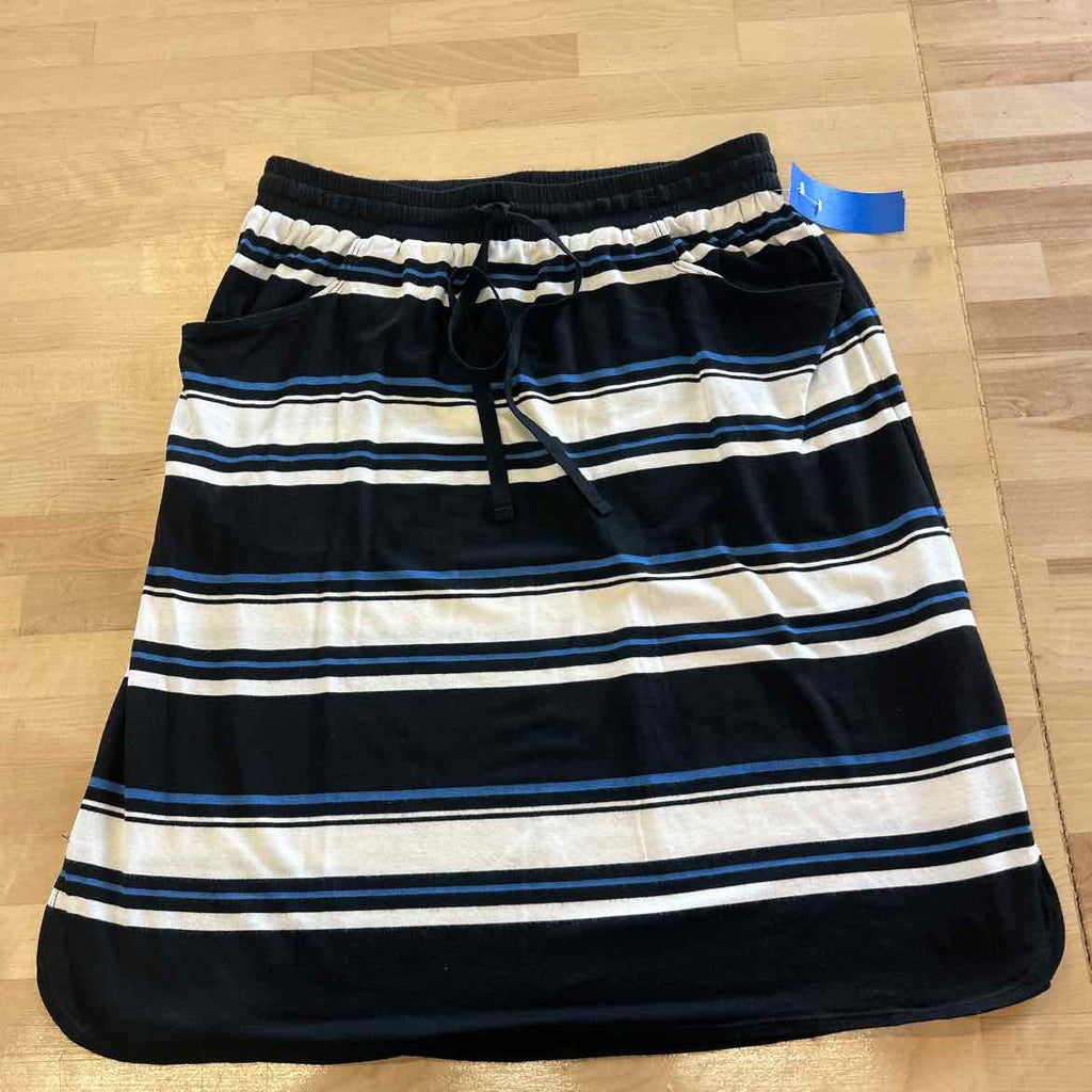 Max Studio Size S Black/White Preloved Skirt
