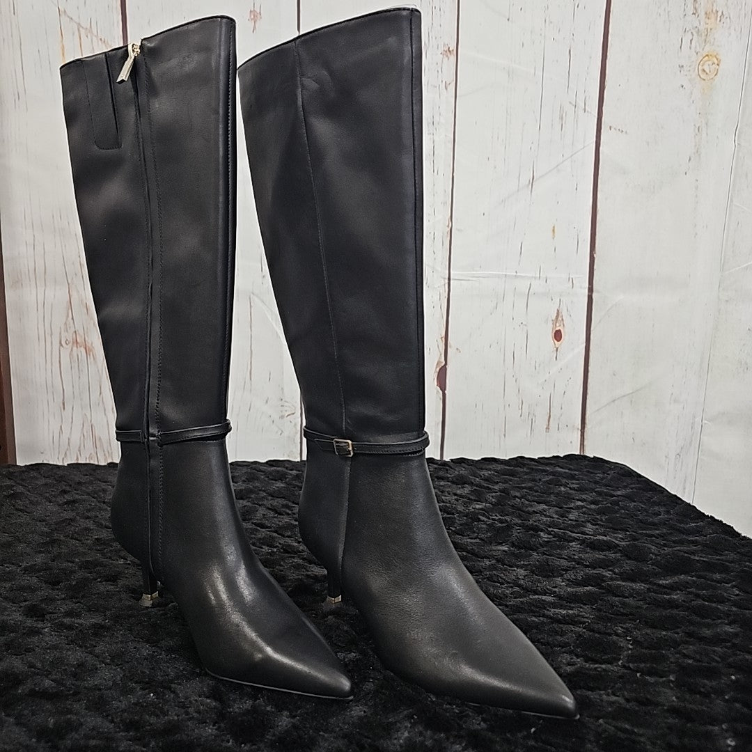 Kenneth Cole Shoe Size 6 Black Leather Bootie NWT