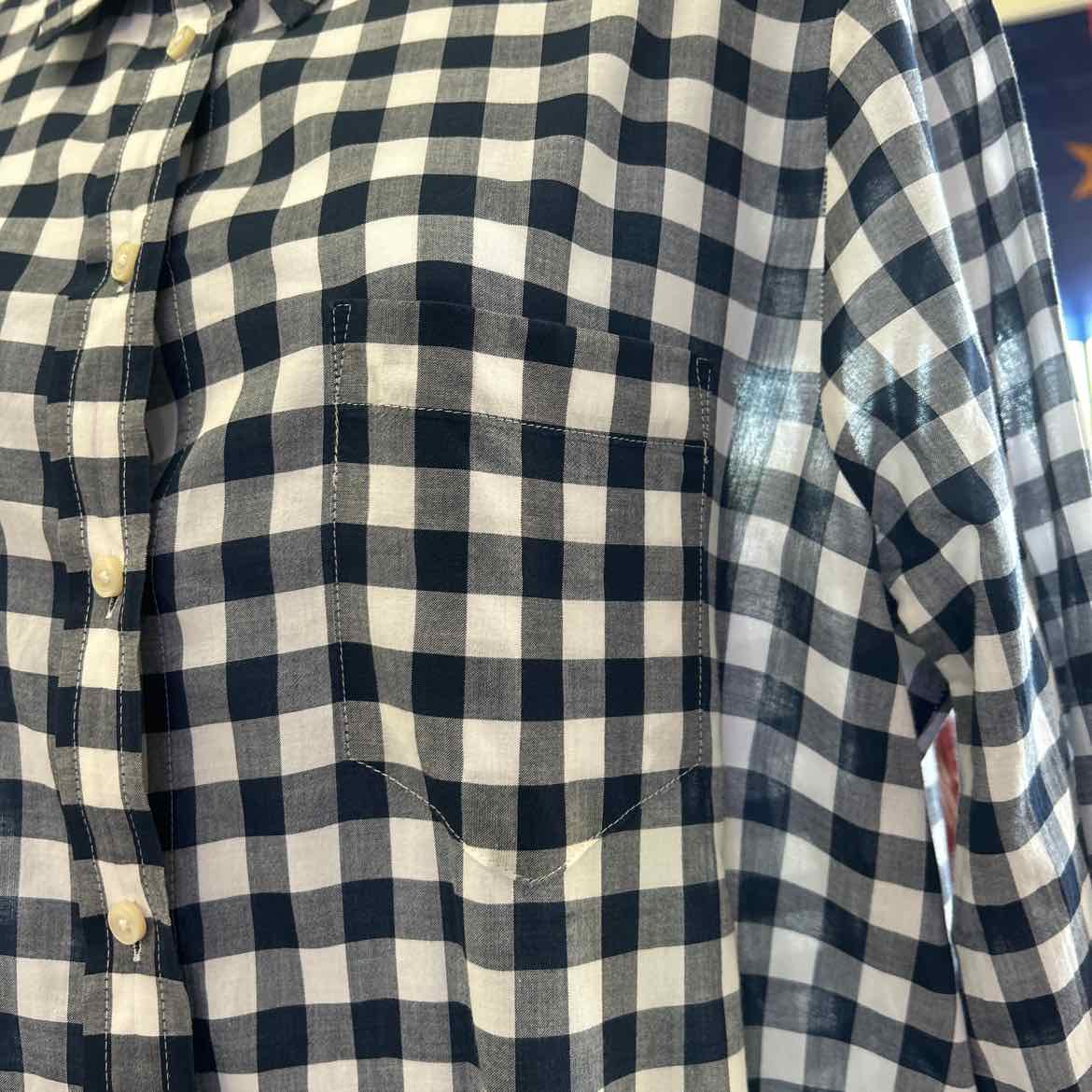 J Crew Size XL Blue Preloved Button Down LS