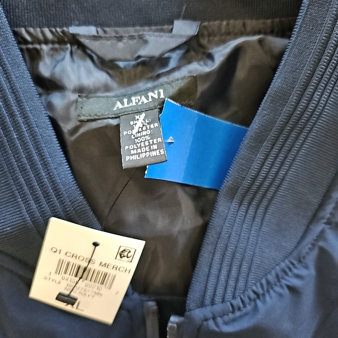 Alfani Size XL Blue MENS Jacket