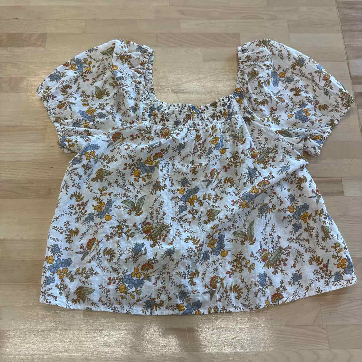 A New Approach Size PM White Blouse