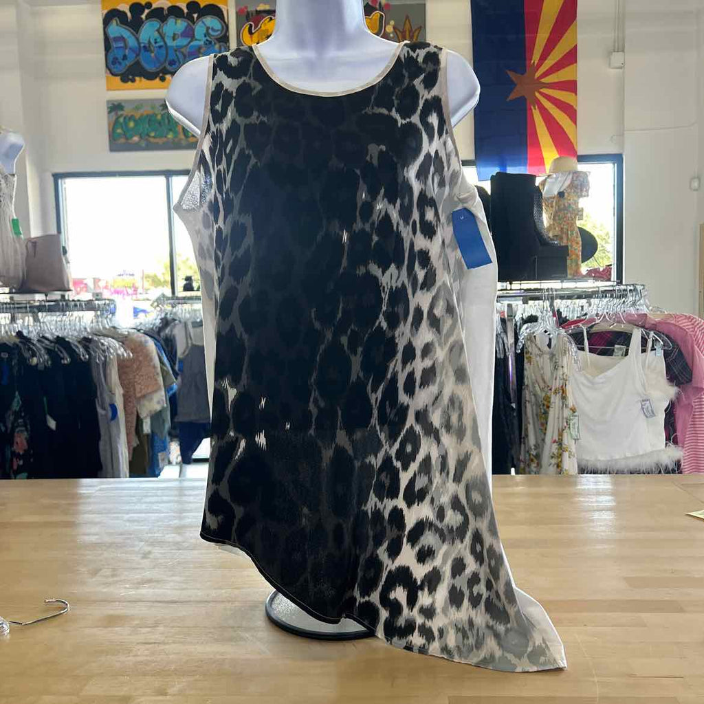DG2 Size M Black White Preloved Tank