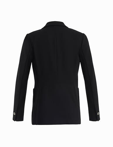 Anne Klein Plus-Size Faux Double-Breasted Blazer Anne Black