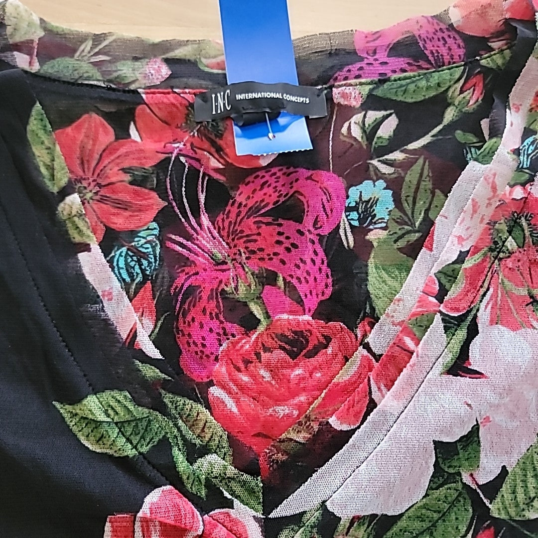 INC Size M Black Shirt