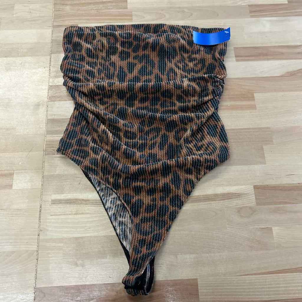 Fashion Nova Size XL Brown Bodysuit