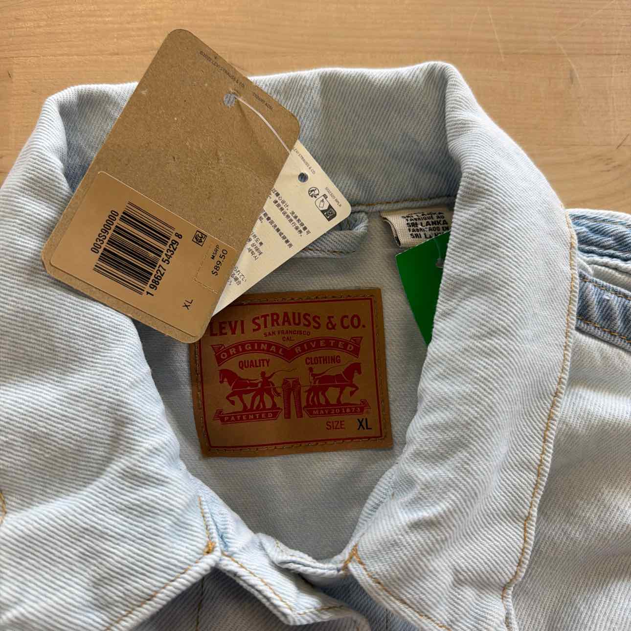 Levi's 90s Trucker Jacket - Women's - XL - Blue