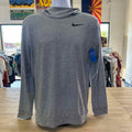 Nike Size M Gray Preloved MENS Long Sleeve Shirt