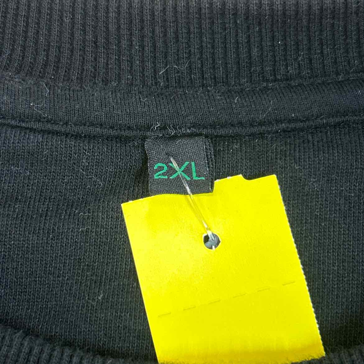 Tide Lines Size 2XL Black Preloved MENS Sweatshirt