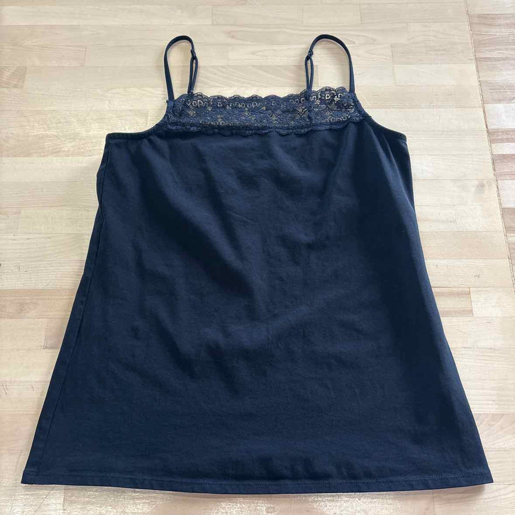 J Jill Size M Black Preloved Tank